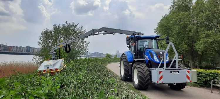 AGXTEND - Zasso XPower aan een maaiarm