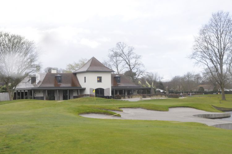 Het clubhuis van Groendael Het clubhuis van Groendael