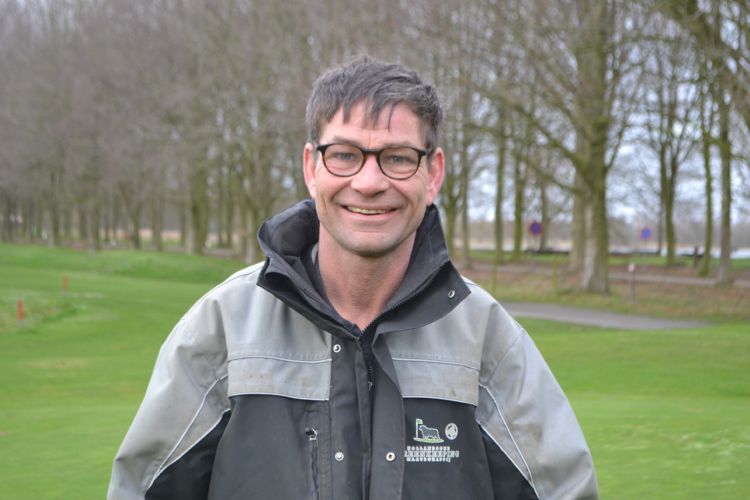 Hoofdgreenkeeper Henri Broekhof