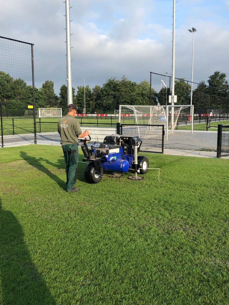 De Enk zet de Air2G2 ook in op sportvelden.