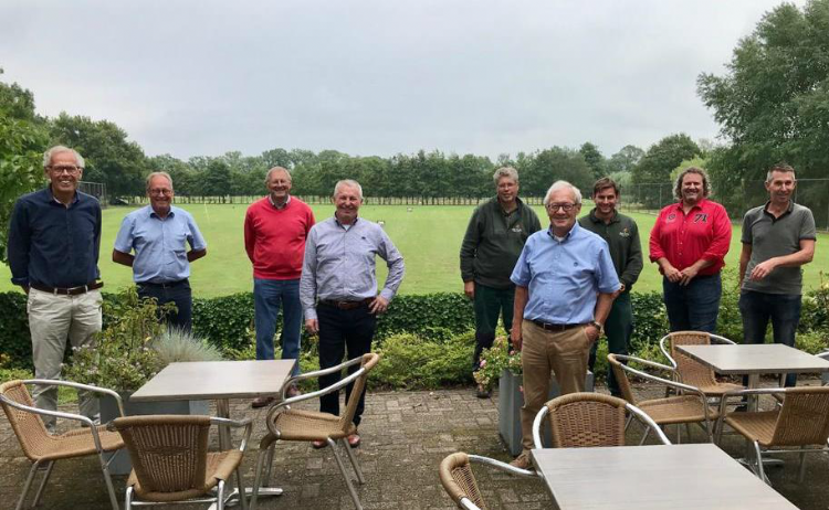 Ondertekening contract Golfclub Rosmalen 8 juli 2020. Foto: De Enk Groen en Golf