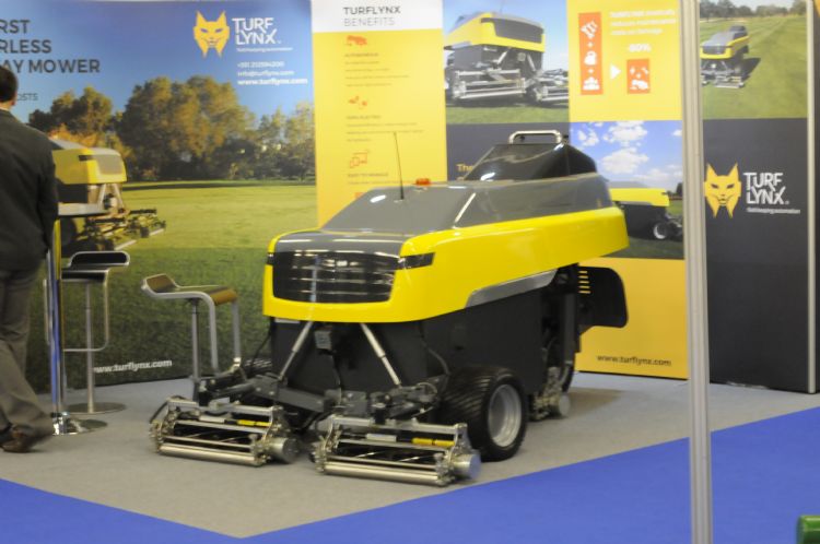 Archieffoto Vakblad GREENKEEPER: Turflynx op HARROGATE BTME 2016